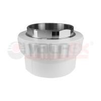 Муфта полипропиленовая переходная ВР 50х1 1/2" под ключ Valfex, белая