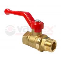 Кран шаровой латунный Valfex 1 1/4" ВР-НР, ручка-рычаг