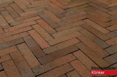 Ригельная брусчатка WK102RB Design Rot braun 240х55х50 Westerwalder Klinker