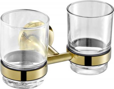 Стакан для зубных щеток двойной подвесной AltroBagno Corposo 081702 Or