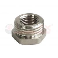 Футорка латунь никелированная 1"х3/4" наружная-внутренняя резьба Valfex