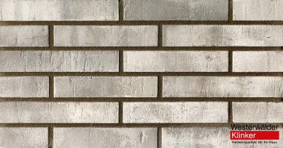 Фасадная клинкерная плитка WK1310 Prestige Grau 290x52x10 Westerwalder Klinker