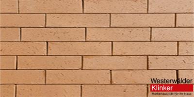 Тротуарная клинкерная брусчатка WK106G Design Gelb 240х55х50 Westerwalder Klinker