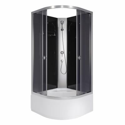 Душевая кабина Niagara Eco E90/40/TN/BK (900х900х1950)