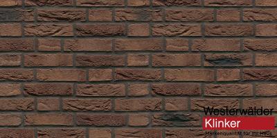 Клинкерная плитка Westerwalder Klinker WK920 Ruhrtal Mangan 210x65x22