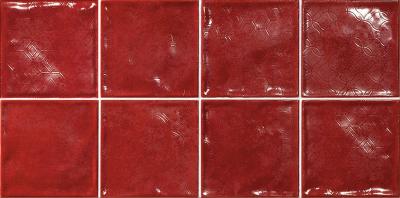 Плитка El Barco Decorado Chic Carmin 15x15