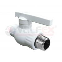 Кран шаровой PPR комбинированный НР 32х1" Valfex, серый