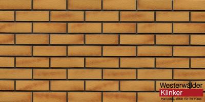 Клинкерный кирпич WK82 Gelbbunt 240x55x71 Westerwalder Klinker