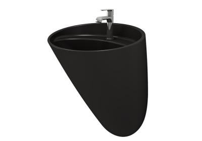 Раковина подвесная Ambassador Queen 116T20202 (535х465х765) черная