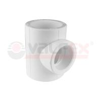 Тройник PP-R внутренняя пайка 32 Valfex, белый