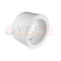 Муфта полипропиленовая соединительная 25 Valfex, белая