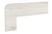 Клинкерный плинтус ступени левый Exagres Zan.Recto Yoho Maple Izquerdo 17,5x42,3