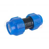 Муфта ПНД компрессионная соединительная 63 мм Valfex