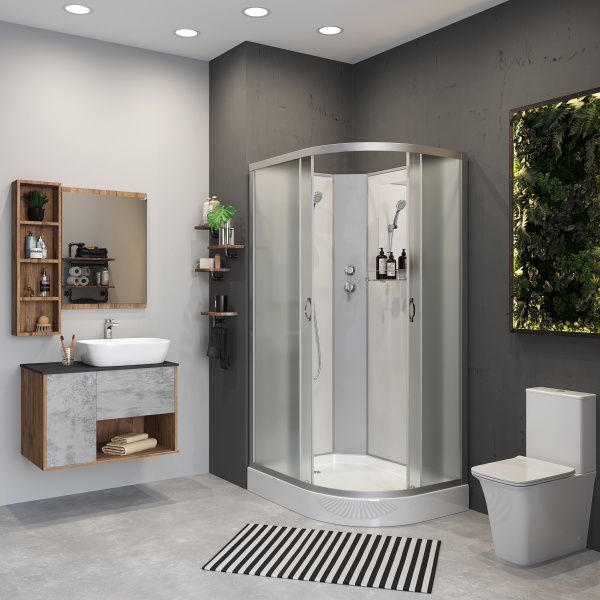 Душевая кабина Niagara Classic NG-3312-14LBK (1200х800х2000)