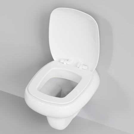 Крышка-сиденье для унитаза Ambassador Diamond 122T20001 с микролифтом