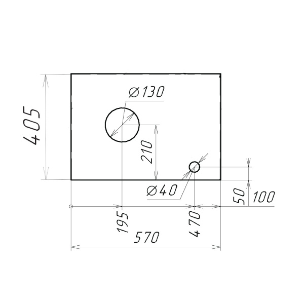 Столешница для ванной под раковину Grossman МДФ ФЛАЙ-60 см серая