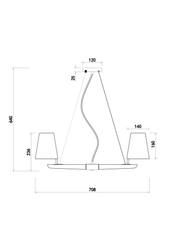 Подвесной светильник Freya Arellano FR8019PL-06W