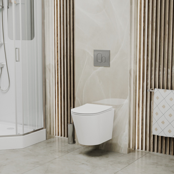 Кнопка смыва для инсталляции Grossman Galaxy 800.T1.01.110.110 хром матовый