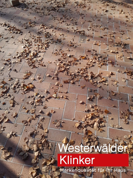 Тротуарная клинкерная брусчатка WK112RB40 Design rot braun 200x100x40 Westerwalder Klinker