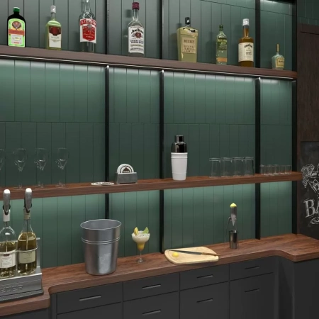 Плитка Dune Flat Anise Green Matt 7.5x30