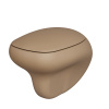 Унитаз подвесной Ambassador Diamond 123T20501R (530х405х375) темно-бежевый