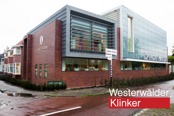 Клинкерный кирпич WK84 Rotbraunbunt 290x90x52 Westerwalder Klinker