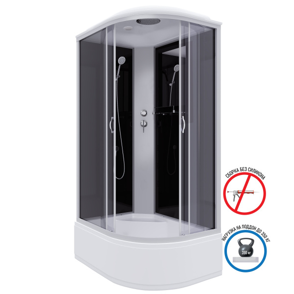 Душевая кабина Niagara Classic NG-2510-14L (1200х800х2150)