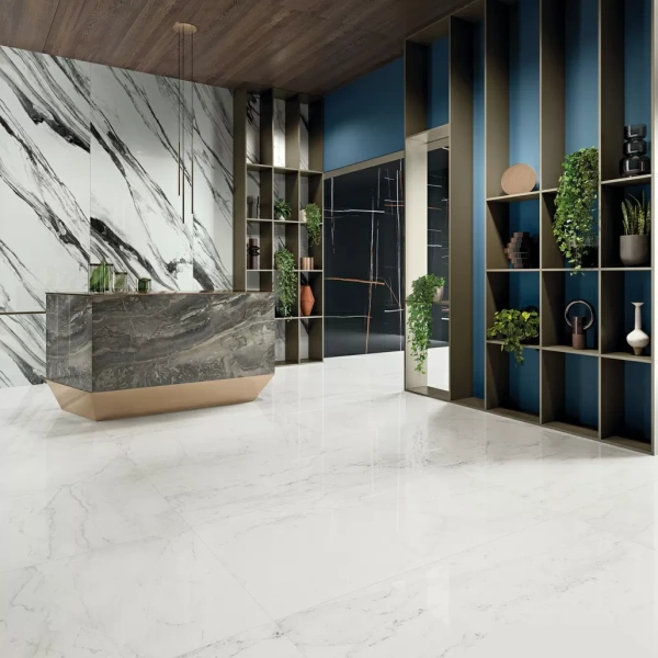 Керамогранит Italon Шарм Делюкс Инвизибл Уайт 120х278 Люкс