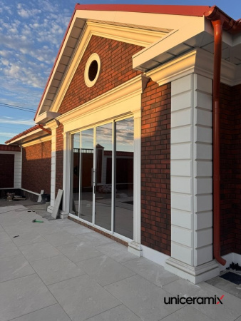 Вентилируемый фасад UX-17-Т2 Red Castle 240х71х17 UniCeramix