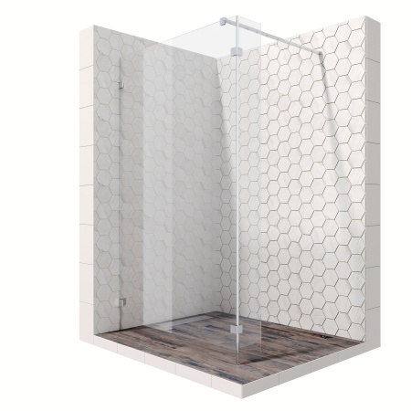 Душевая перегородка Ambassador Walk-in 15031107 110x200, прозрачное стекло