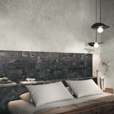 Керамогранит Naxos Mockup Ostuni Line Grey Nat Ret 60x120