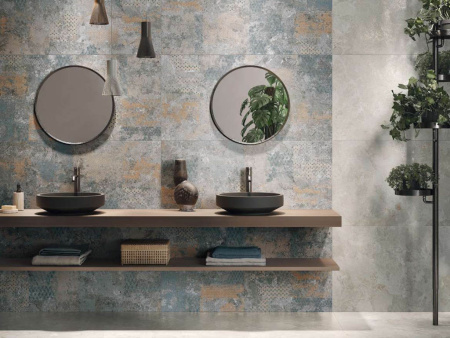 Керамогранит Naxos Mockup Floralia Light Nat Ret 60x120