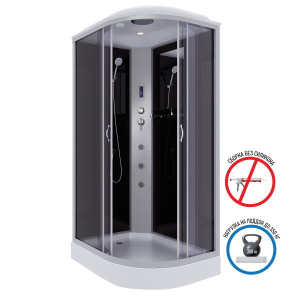 Душевая кабина Niagara Classic NG-3512-14LF (1200х800х2150)