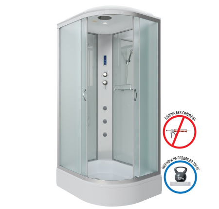 Душевая кабина Niagara Classic NG-33084-14LF (1000х800х2150)