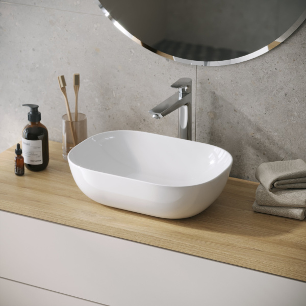 Раковина накладная Grossman GR-3051 Style (455х330х130)