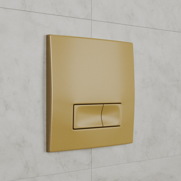 Кнопка смыва для инсталляции Grossman Classic 800.T1.04.310.310 золото матовый