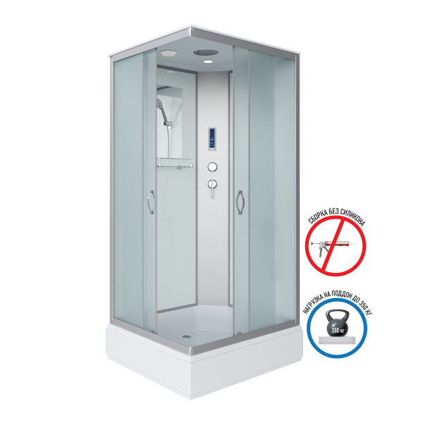 Душевая кабина Niagara Classic NG-33984-14QP (900х800х2150)