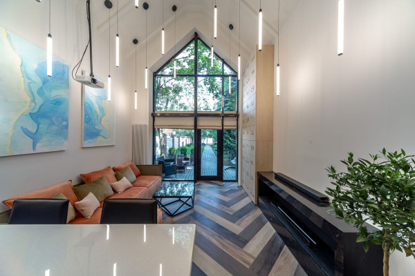 Подвесной светильник светодиодный Maytoni Ray P021PL-L10B