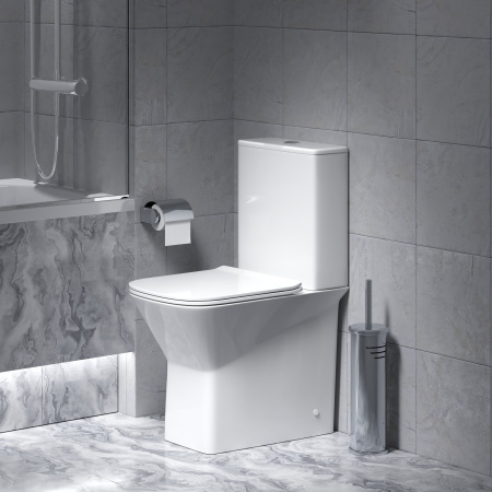 Унитаз компакт напольный Grossman GR-4471S Cristal (600х355х860)