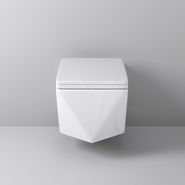 Унитаз подвесной Grossman GR-4481 Cristal (520х360х350) белый