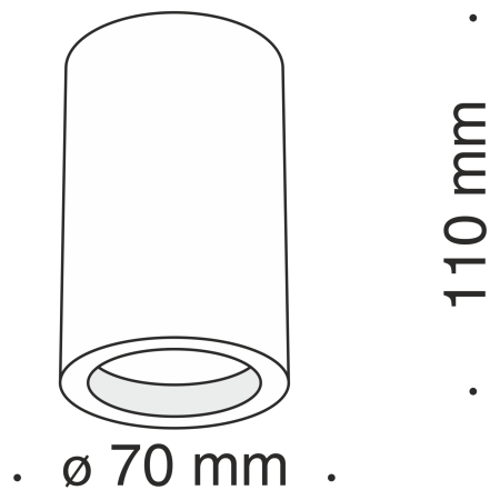 Потолочный светильник Maytoni Conik gyps C003CW-01W