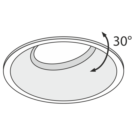 Встраиваемый светильник Maytoni Dot DL028-2-01W
