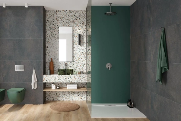 Керамогранит Abk Blend Concrete Grey Combo Ret 60x120