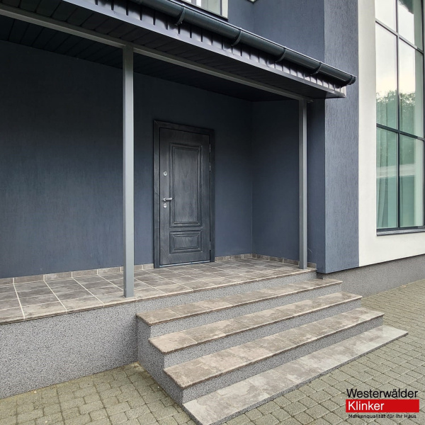 Клинкерная плитка WKS31100 Mittelgrau 310x310 Westerwalder Klinker