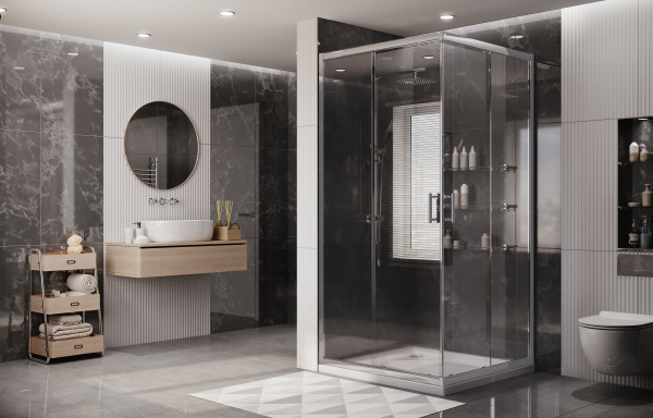 Душевой уголок Ambassador Kingston 14011102 90x90