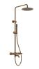 Дополнительные свойства: система Telescopico для верхнего душа, система Gioco верхнего душа +/-15º, латунный ручной душ, латунный верхний душ, керамический картридж Комплектация: смеситель настенного монтажа, телескопическая штанга с держателем для ручног
