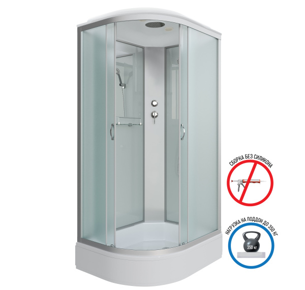 Душевая кабина Niagara Classic NG-33094-14R (1000х900х2150)