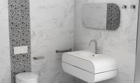 Керамогранит Porcelanosa Carrara Blanco Brillo L 59,6x59,6
