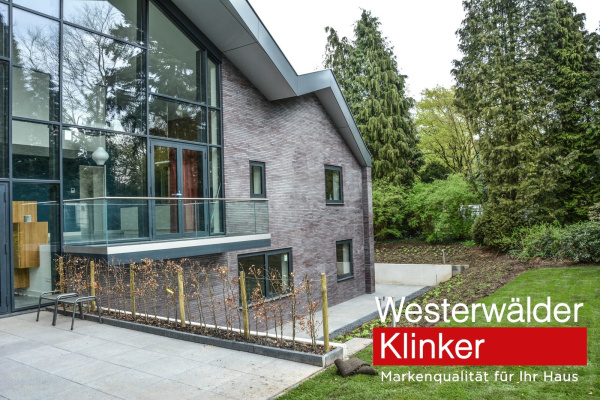 Клинкерный кирпич WK810 Violettblau geflammt 290x90x52 Westerwalder Klinker