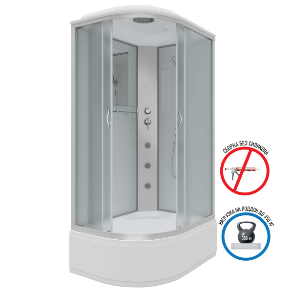 Душевая кабина Niagara Classic NG-2310-14RG (1200х800х2150)